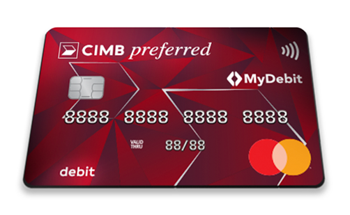 Preferred Debit Card 1 Points For Every RM4 Spent CIMB Preferred